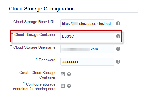 Oracle Analytics Cloud: Service Setup and Connections Step 2 - Cloud Storage Configuration