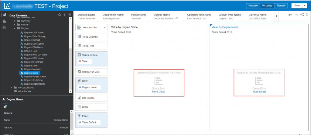 OAC Quick Tip - Query Error