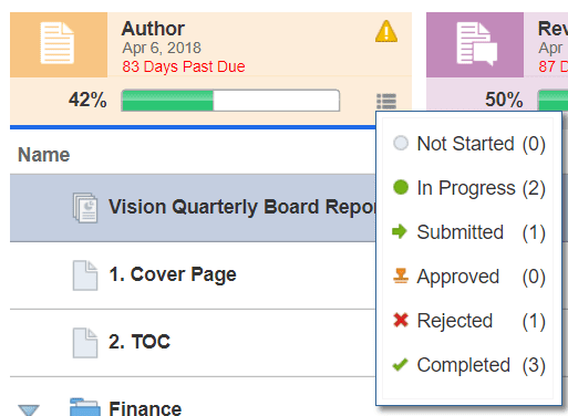 Oracle EPRCS Overview Blog - Process Reporting