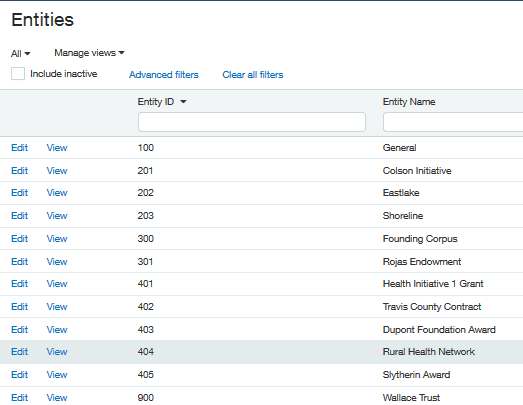 Sage Intacct NFP Blog - Entities