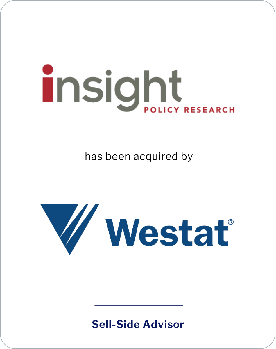 Insight Policy Research has been acquired by Westat