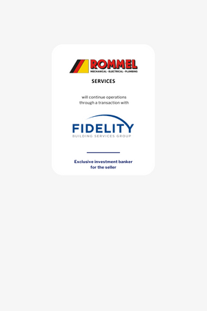 SC&H Capital Advises Rommel Construction, LLC, on the Sale of its MEP ...