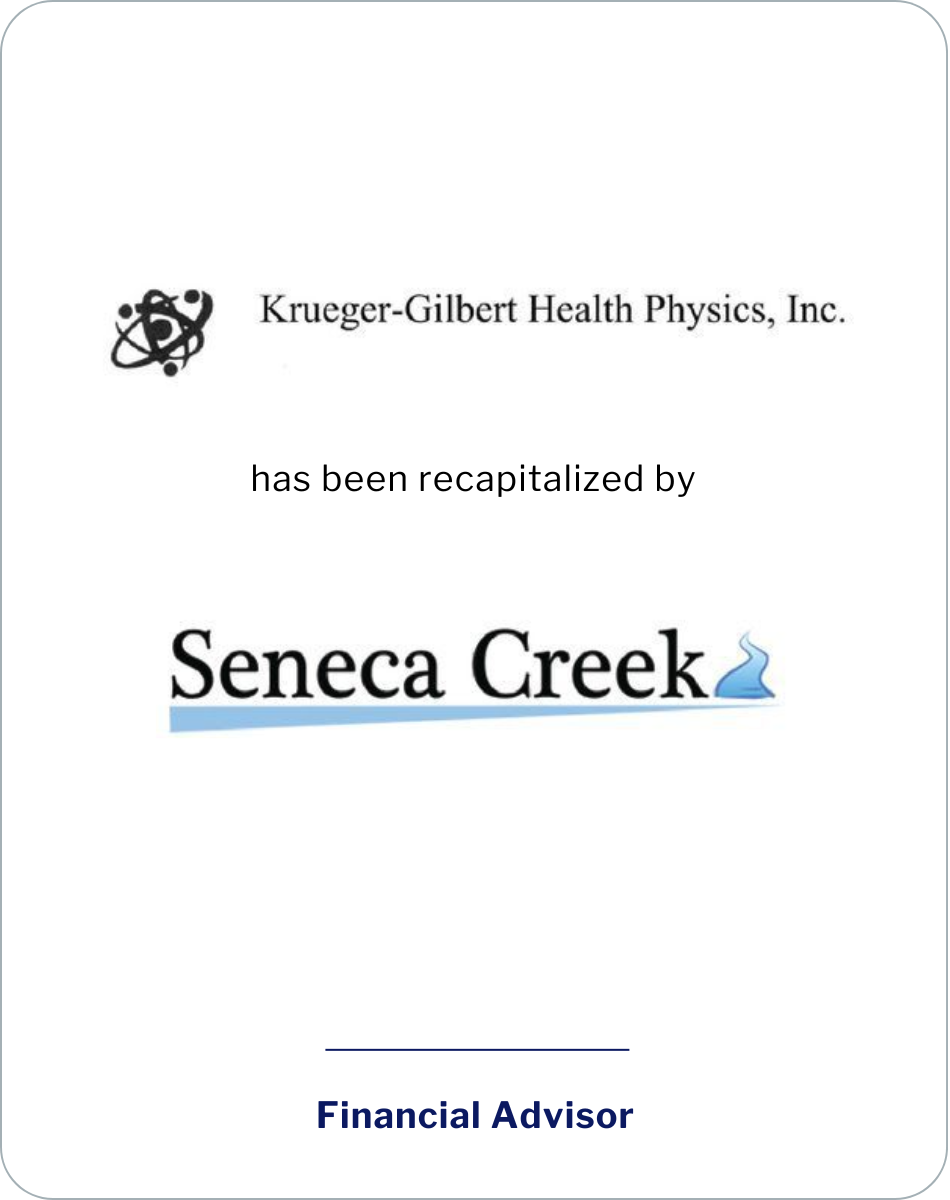 Helping Expand Krueger-Gilbert Health Physics™ Support Services to Clients