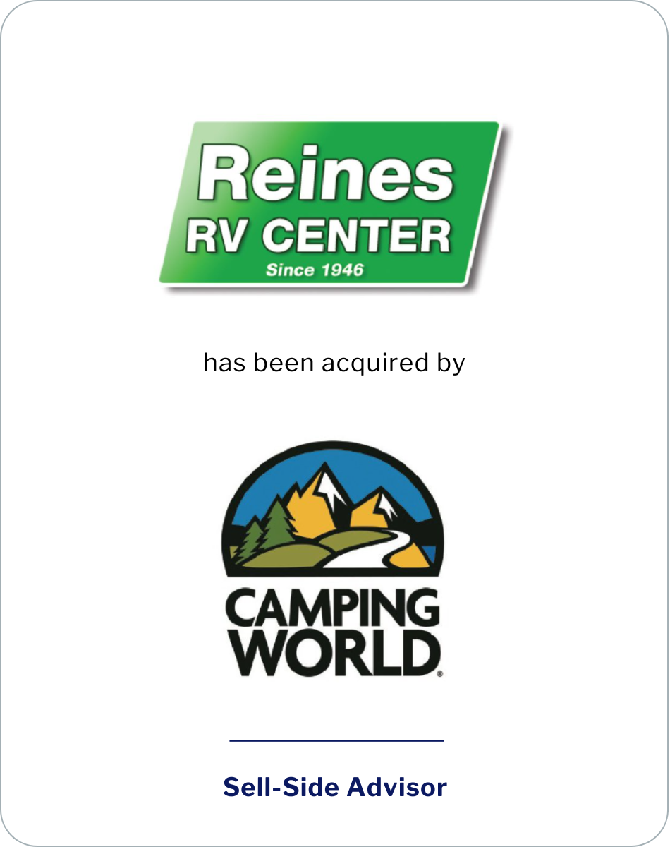 Reines RV Center Acquired by Camping World