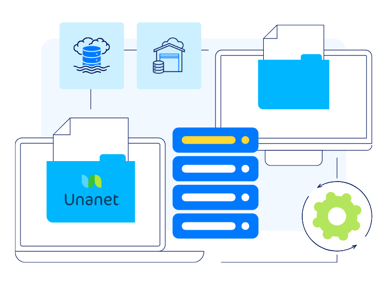 Unanet Data Lake Data Flow