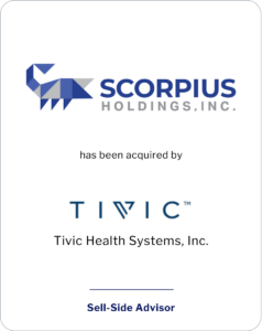 SC&H Capital Advises Scorpius Holdings, Inc. in Sale of Assets to Tivic Health Systems, Inc.