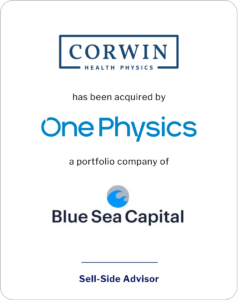 Corwin has been acquired by One Physics